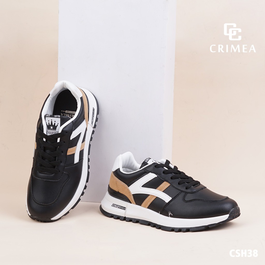 LINKSBANDUNG - Sepatu Wanita CRIMEA Sneakers Shoes Tali CSH38