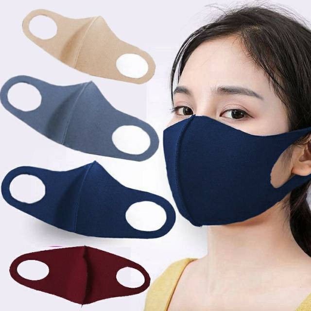  Masker  Kain  Bahan  Scuba Masker  Korean Style Anti Debu dan 