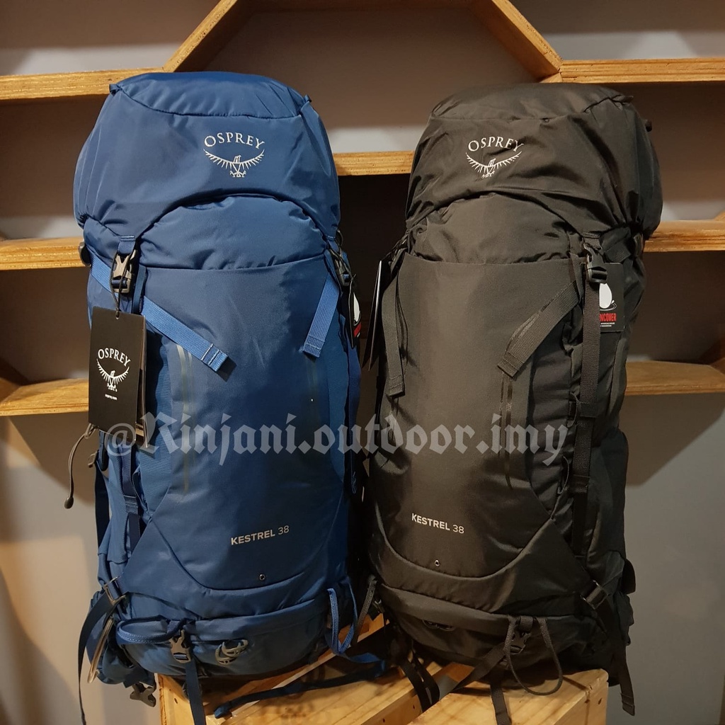 CARRIER OSPREY KESTREL 38 S23 LIFETIME WARRANTY TAS GUNUNG OSPREY KESTREL 38 LITER BERGARANSI CARRIE