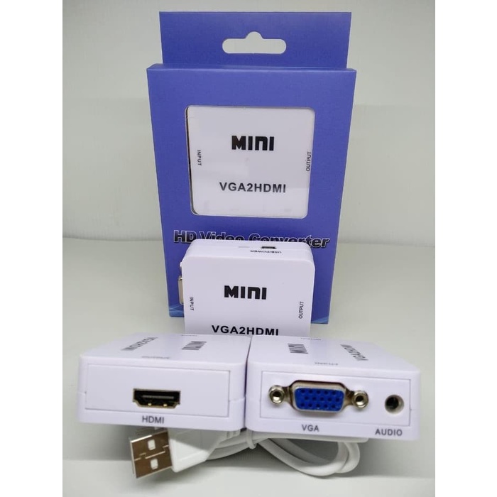 VGA to HDMI Converter with audio