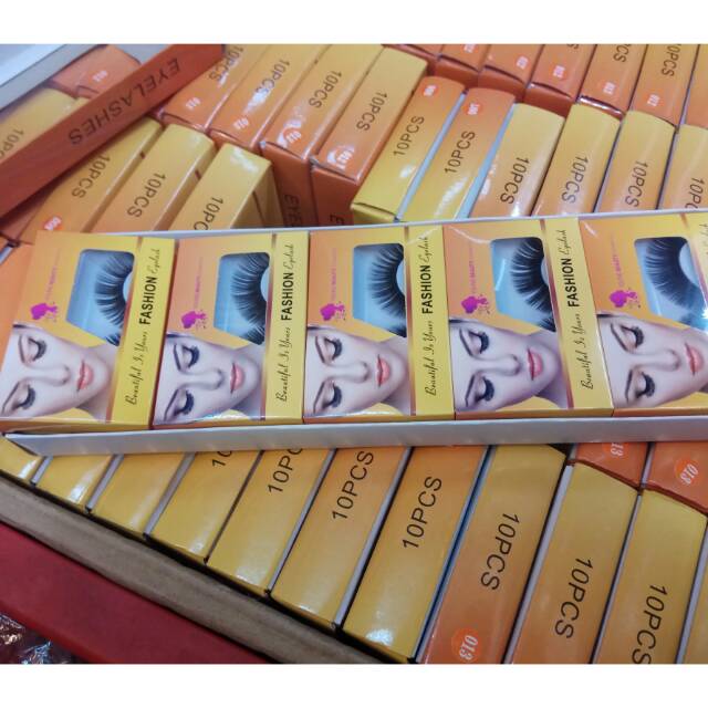 Bulu mata 10pcs murah meriah biar cantik eyelash