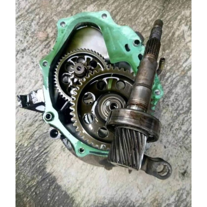 GEAR BOX GIGI GARDAN RASIO TRANSMISI FULL SET KOMPLIT HONDA BEAT KARBU ORIGINAL LEPASAN MOTOR
