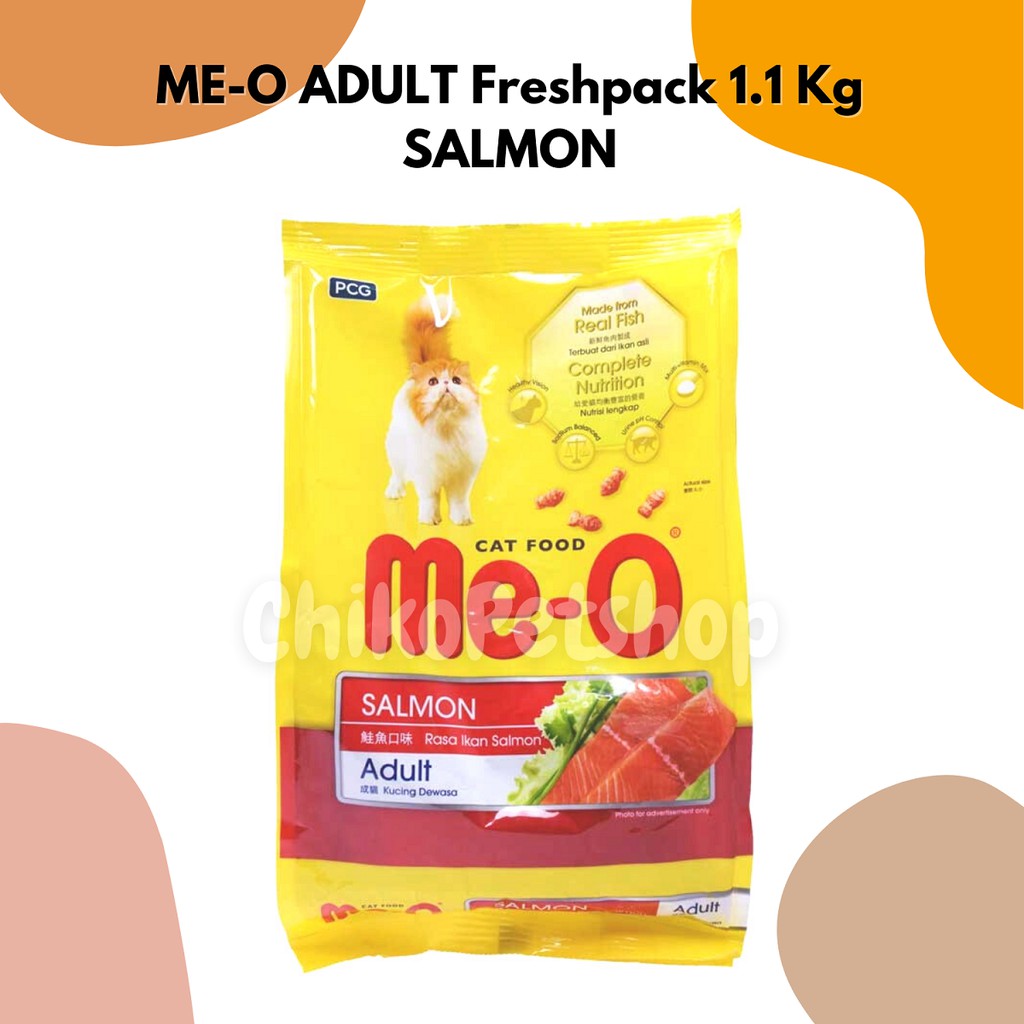 ME-O ADULT ALL VARIANT Makanan Kucing Semua Rasa MEO FRESHPACK 1.2 Kg &amp; 1.1 Kg