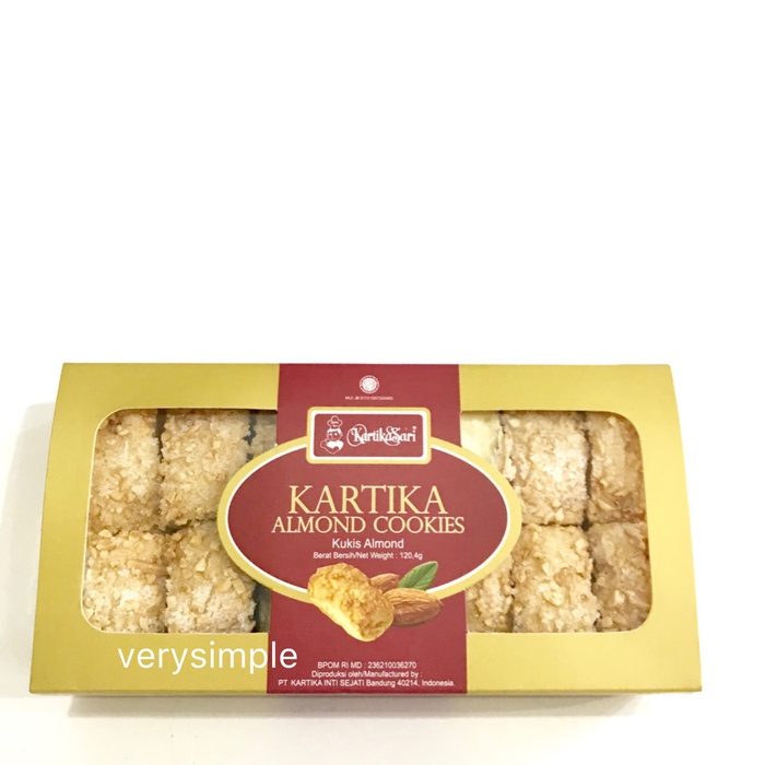 

KERING-KUE- KARTIKA SARI ALMOND COOKIES BY KARTIKA TOAST -KUE-KERING.