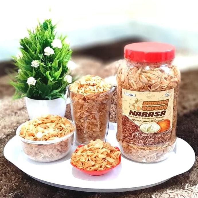 

Bawang Goreng Khas Palu Kemasan 500 gram BIG SALE