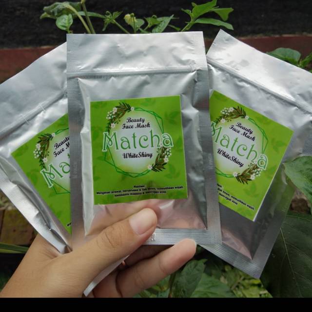 Masker organik matcha/greentea/masker bubuk organik/masker kiloan/matcha
