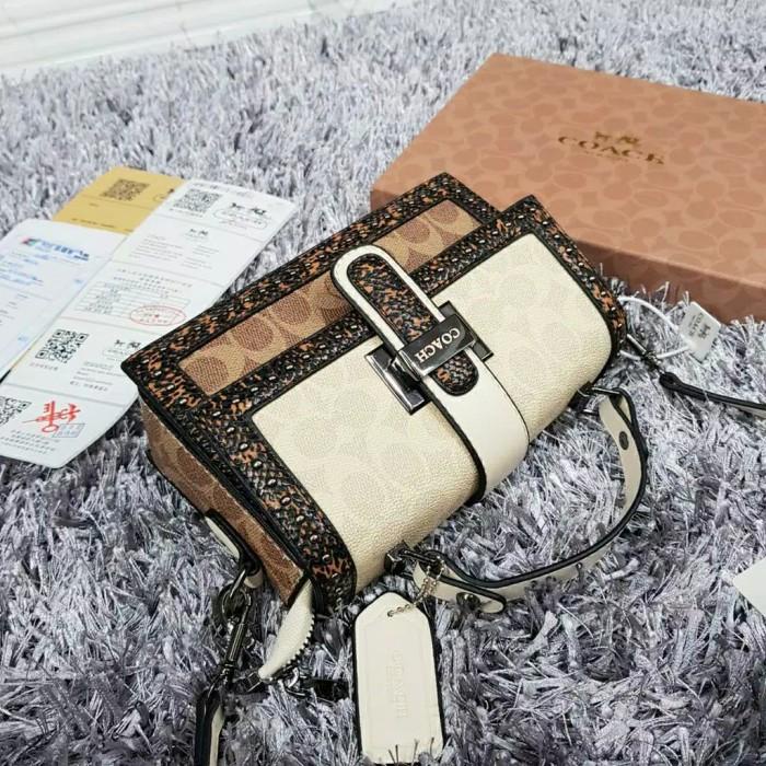 Tas pesta COACH tas selempang slingbag wanita import + box + invoice