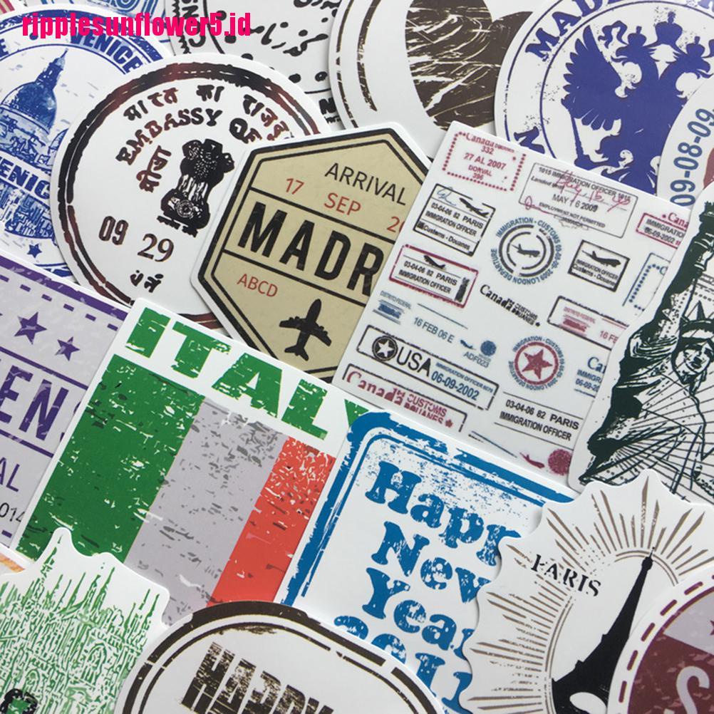 60pcs / lot Papan Tiket Pesawat Kreatif Gaya Retro
