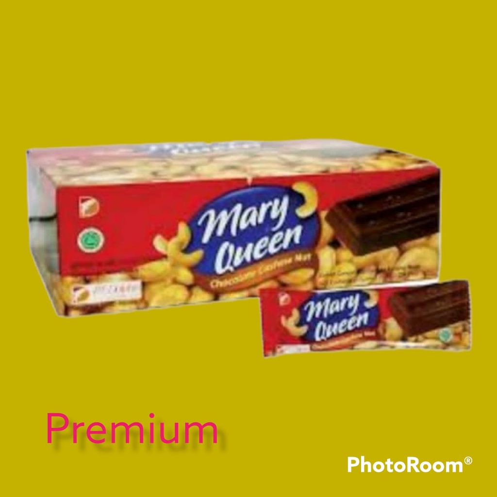 Mary Queen Chocolate Cashew Nut 240 G / 24 Pcs @10G