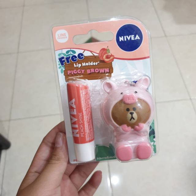 NIVEA LIP BALM X LINE FRIENDS