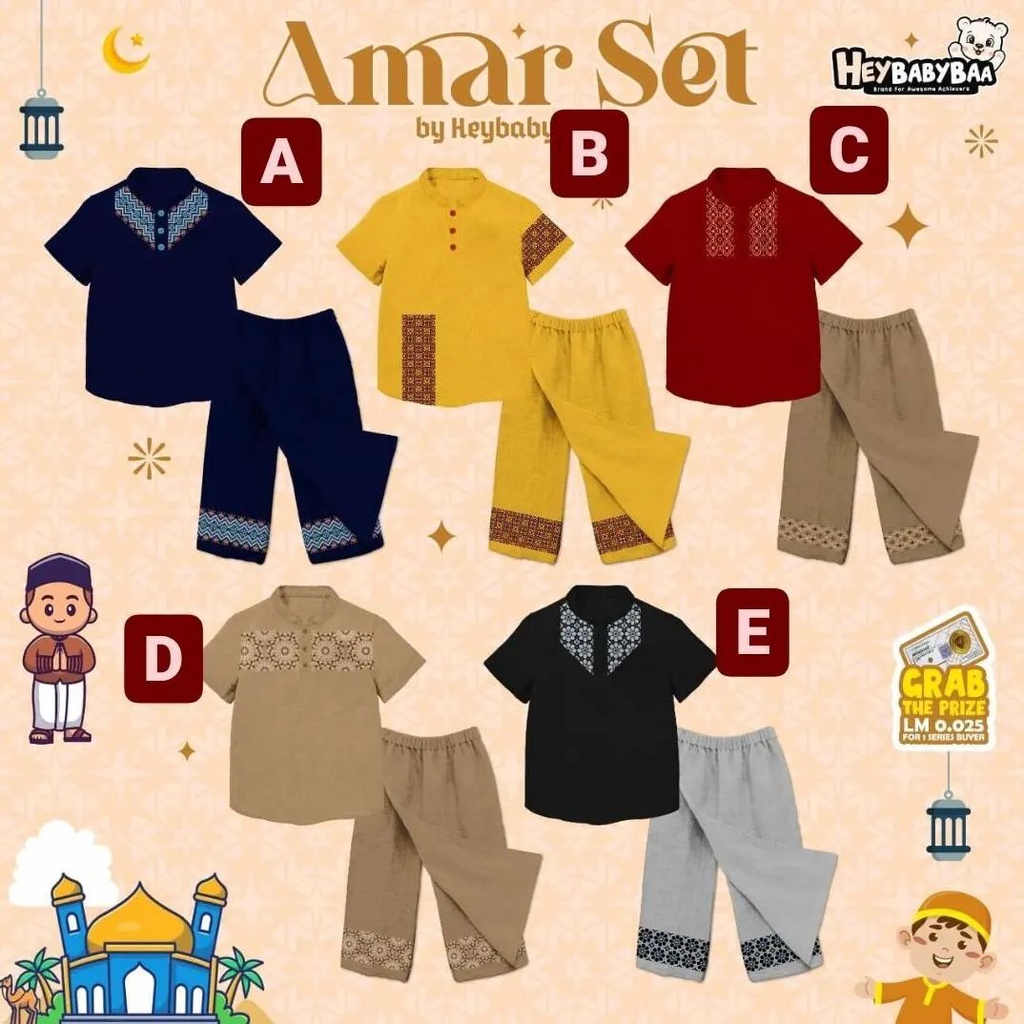 AMAR SET BY HEYBABYBAA