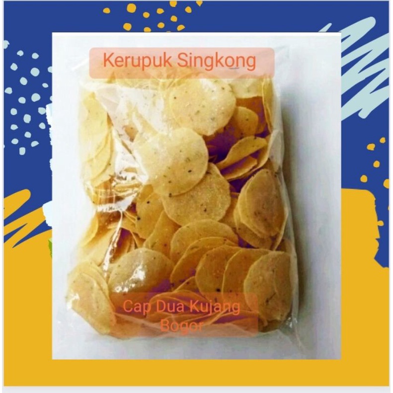 

Kerupuk opak singkong mentah 500gram