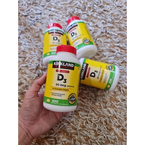SUPLEMEN KESEHATAN KIRKLAND VITAMIN D3