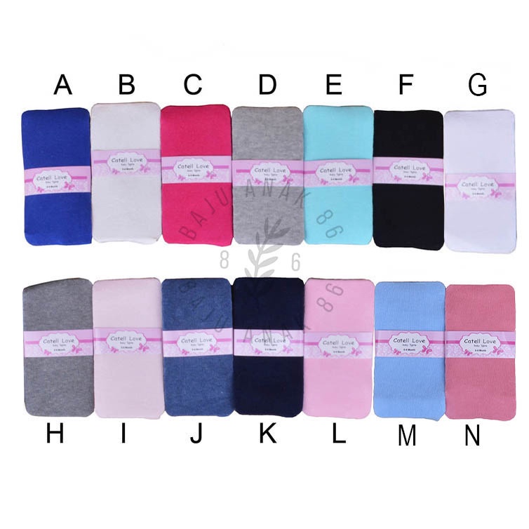 Legging Stocking Baby Polos Premium Catell Love - 022.4166