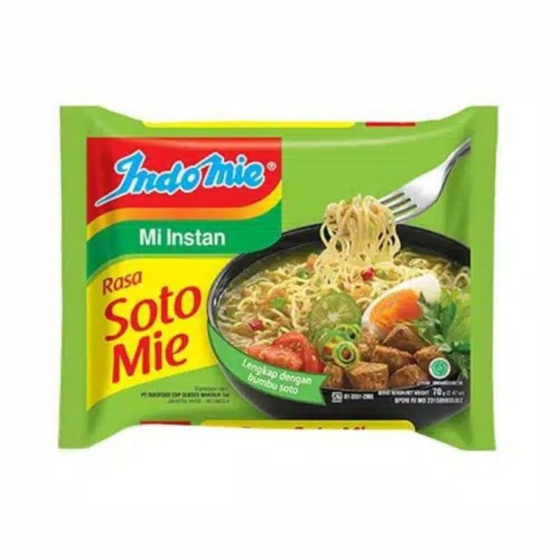 

Indomie Rasa Soto Mie 70 gr
