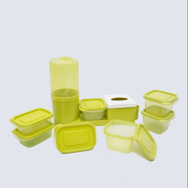 Jual Tecnoplast Camelia Cutlery Holder Set /Tempat Menyimpan Peralatan