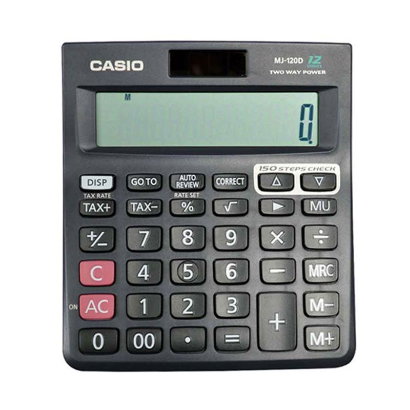 Jual KALKULATOR CASIO MJ120D PLUS 12 DIGIT/kalkulator casio Shopee Indonesia