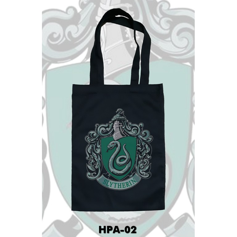 TOTE BAG HITAM - HARRY POTTER .A