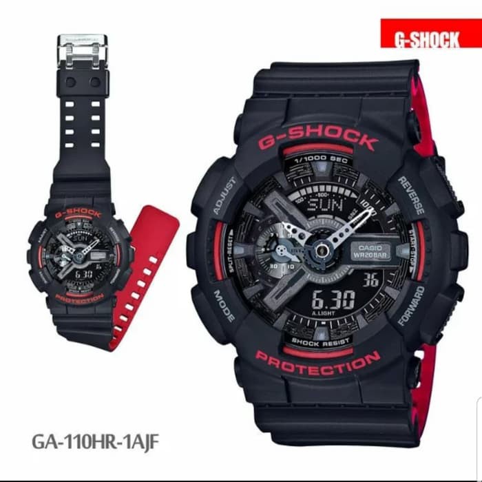 Casio G-shock GA110 / Gshock GA110 Water Resistant Fullset - OREN GREY