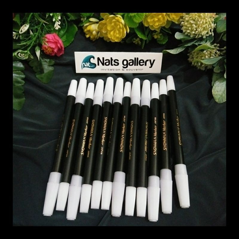 

spidol SNOWMAN hitam kecil