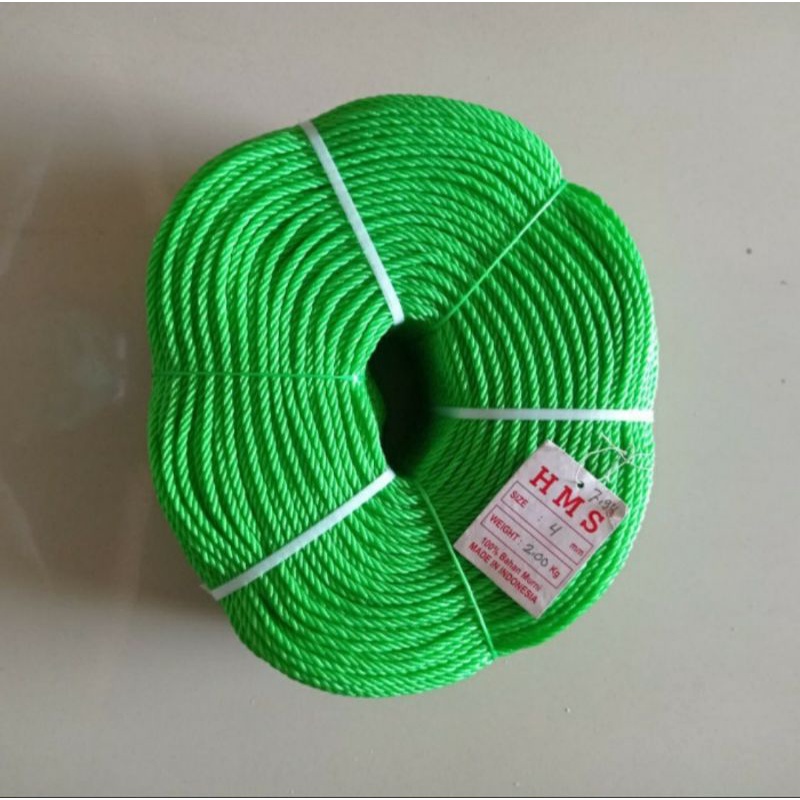 tali tambang plastik 4 mm