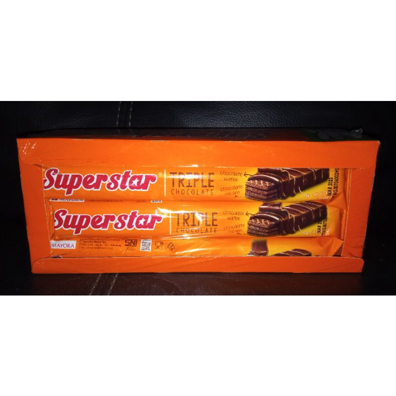 

Superstar Wafer Coklat 1 Pack (Isi 20 Pcs)