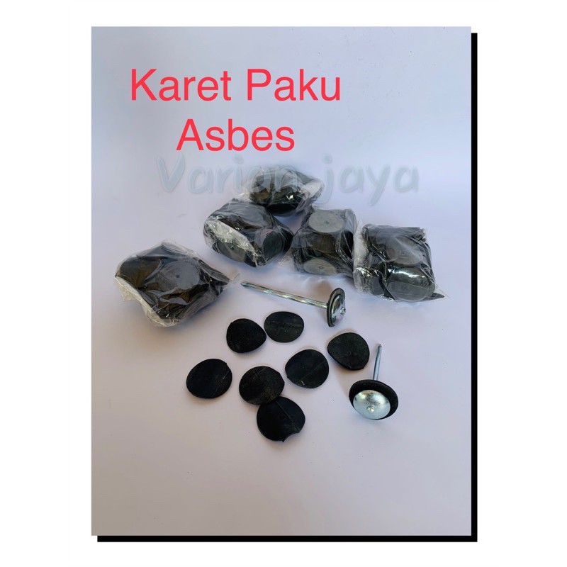 Karet paku asbes karet paku seng karet paku payung