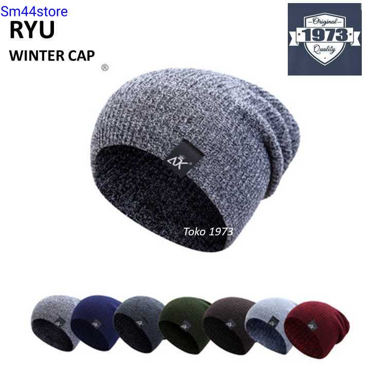 Winter cap : RYU - topi kupluk