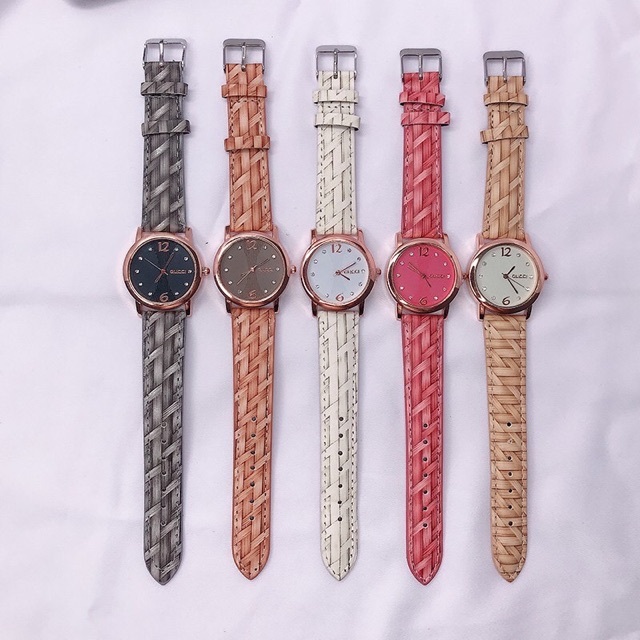 JAM TANGAN WANITA MODIS FASHION MODERN LEATHER STRAP QUARTZ WATCH BARU FASHION JAM TANGAN WANITA W72