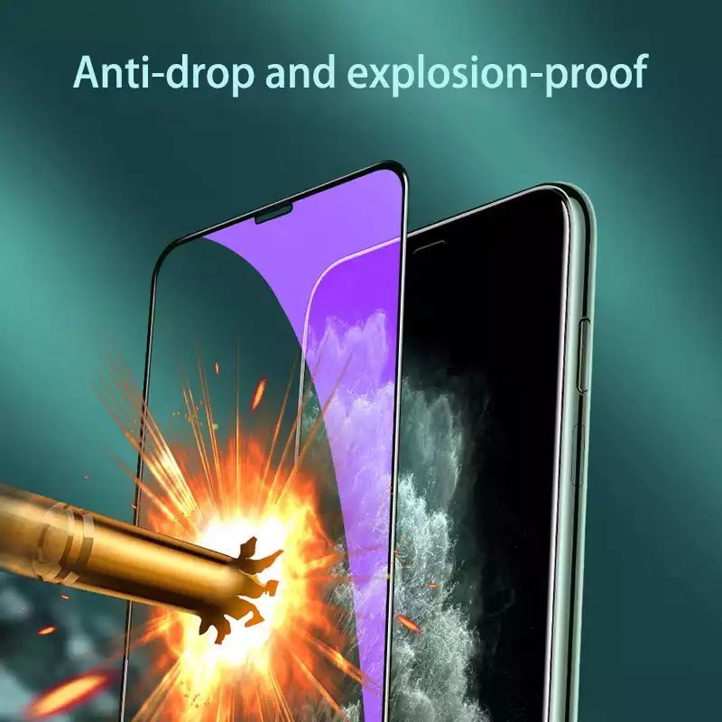 PROMO Tempered Glass Blue Light Realme C25s C25 C20 C15 C11 Anti Radiasi Full Screen