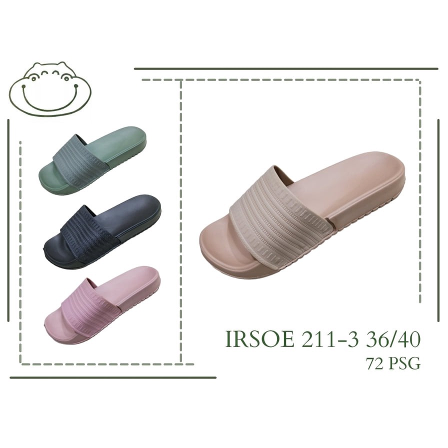 IR-211-3 IRSOE Sandal Selop Wanita / Sandal Karet Kokop Wanita Ukuran 36-40
