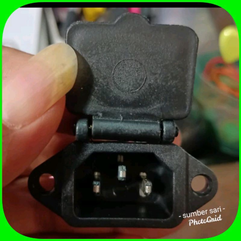 socket untuk charger tangki elektrik