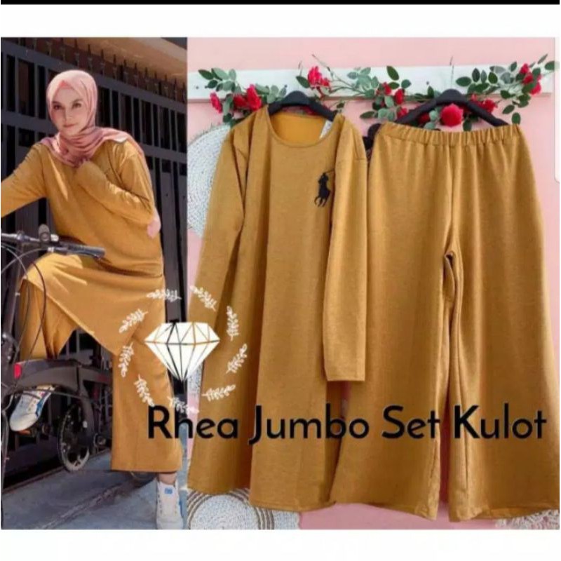 SET RHEA KULOT JUMBO/DIZE STANDART BABYTERRY PREMIUM