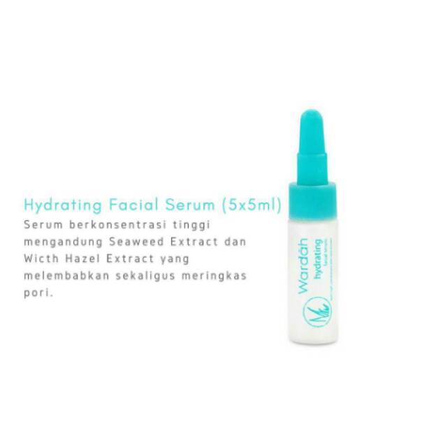 wardah facial hydrating serum