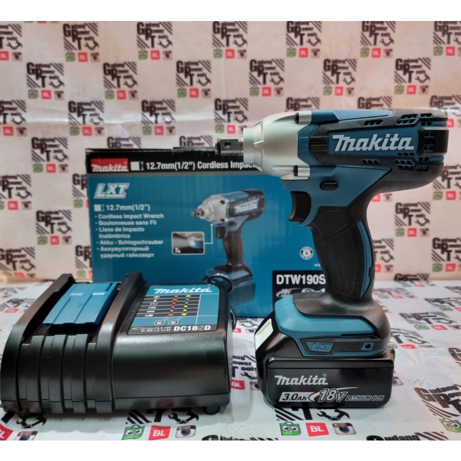 Mesin Cordless Impact Wrench Makita DTW190 DTW190