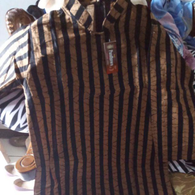 Tunik Batik Lurik Sogan Genes