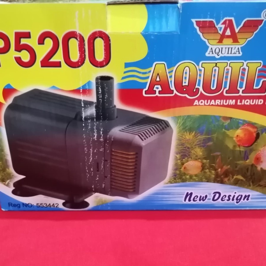 Pompa Air Aquarium Aquila P 5200