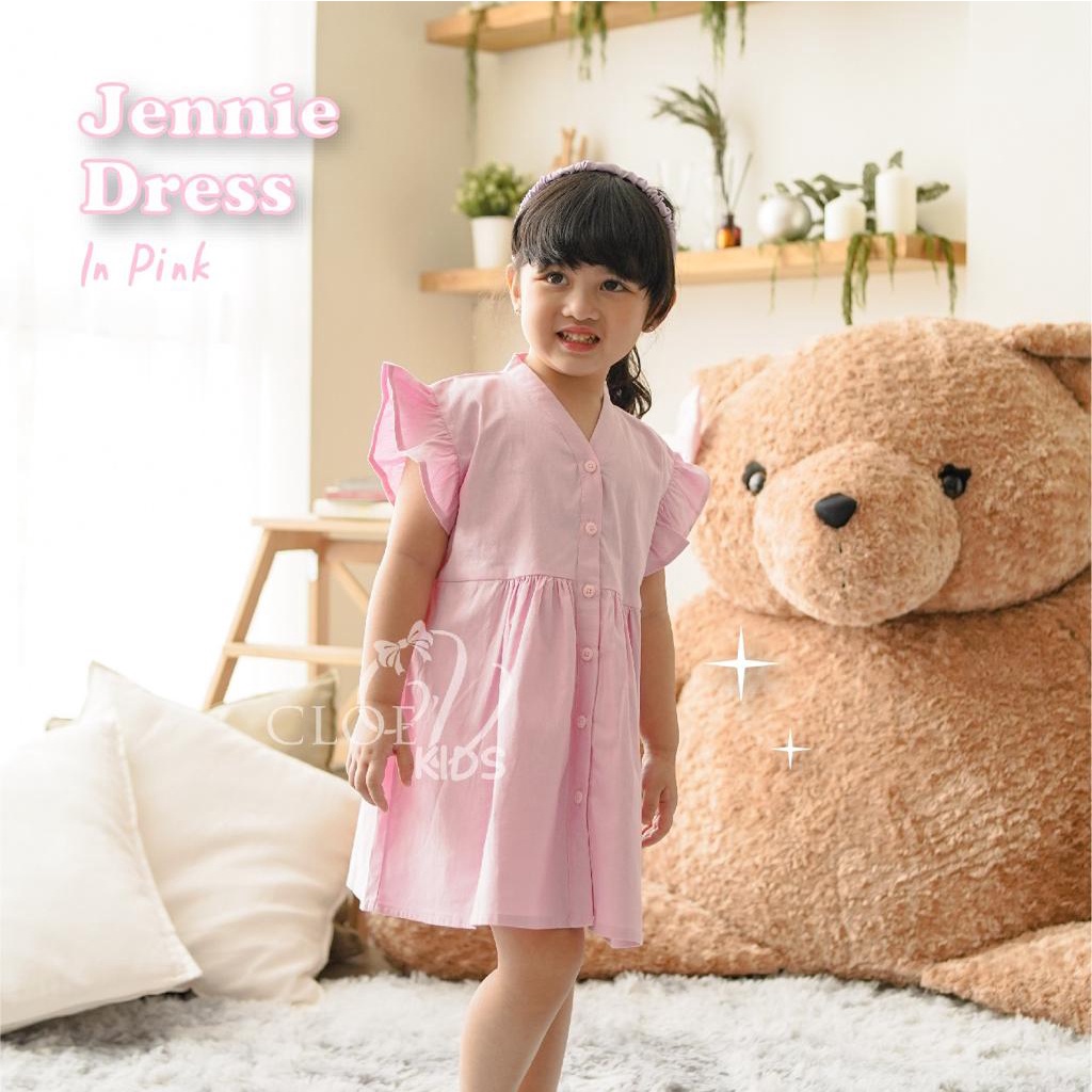 CLOEVKIDS - Jennie Dress Anak Perempuan