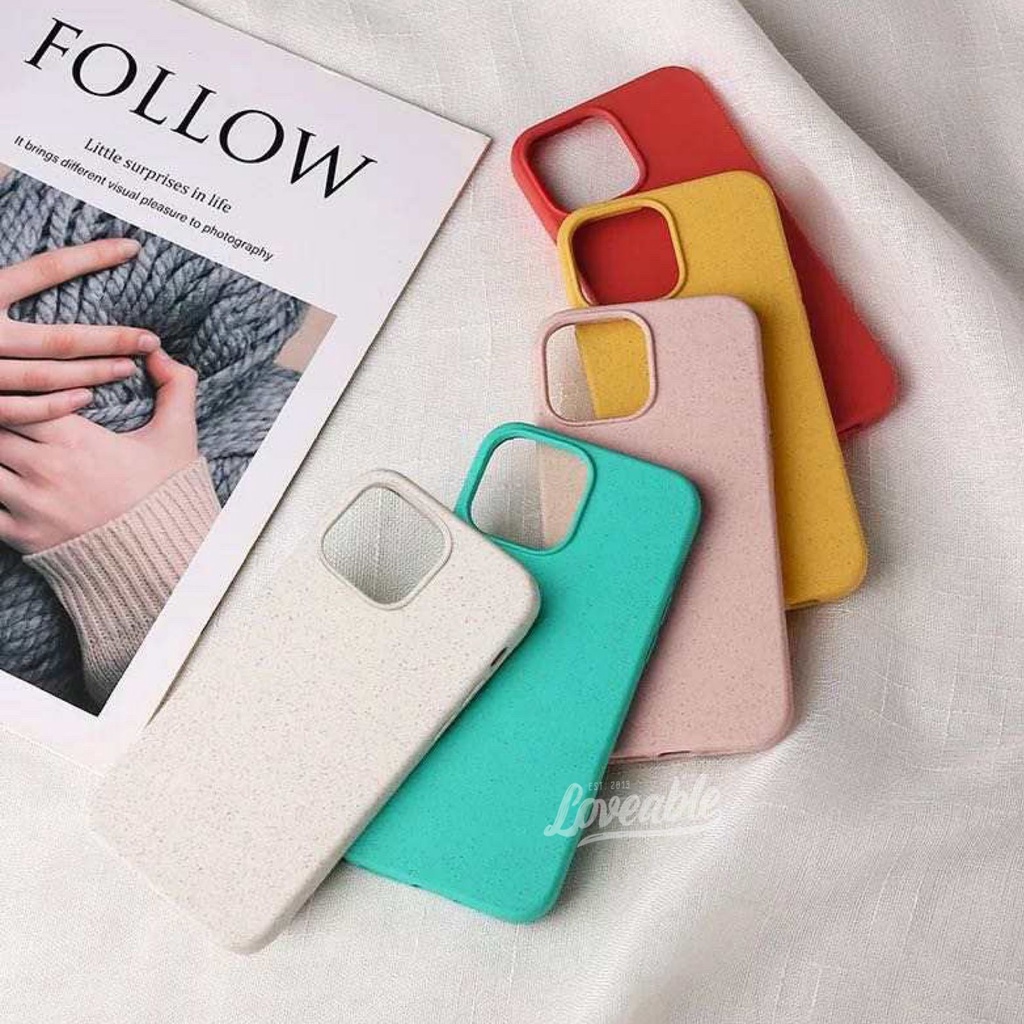 grain biodagradable case iphone 7 8 x xs max 11