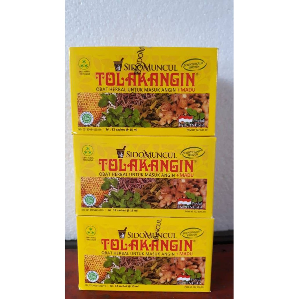 Tolak Angin Sidomuncul 12 sachet
