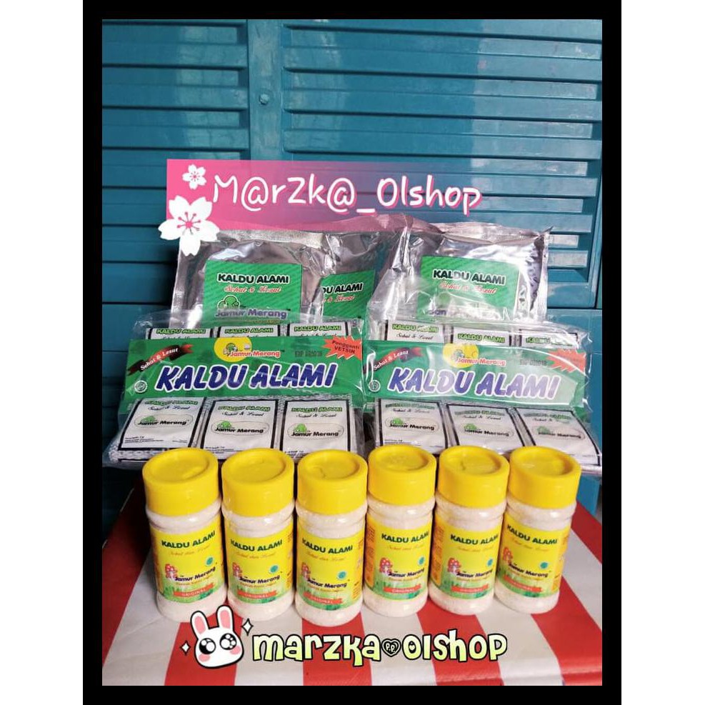 

Kaldu Alami Cap Jamur Merang Kemasan Sachet 1 Dus Bermutu