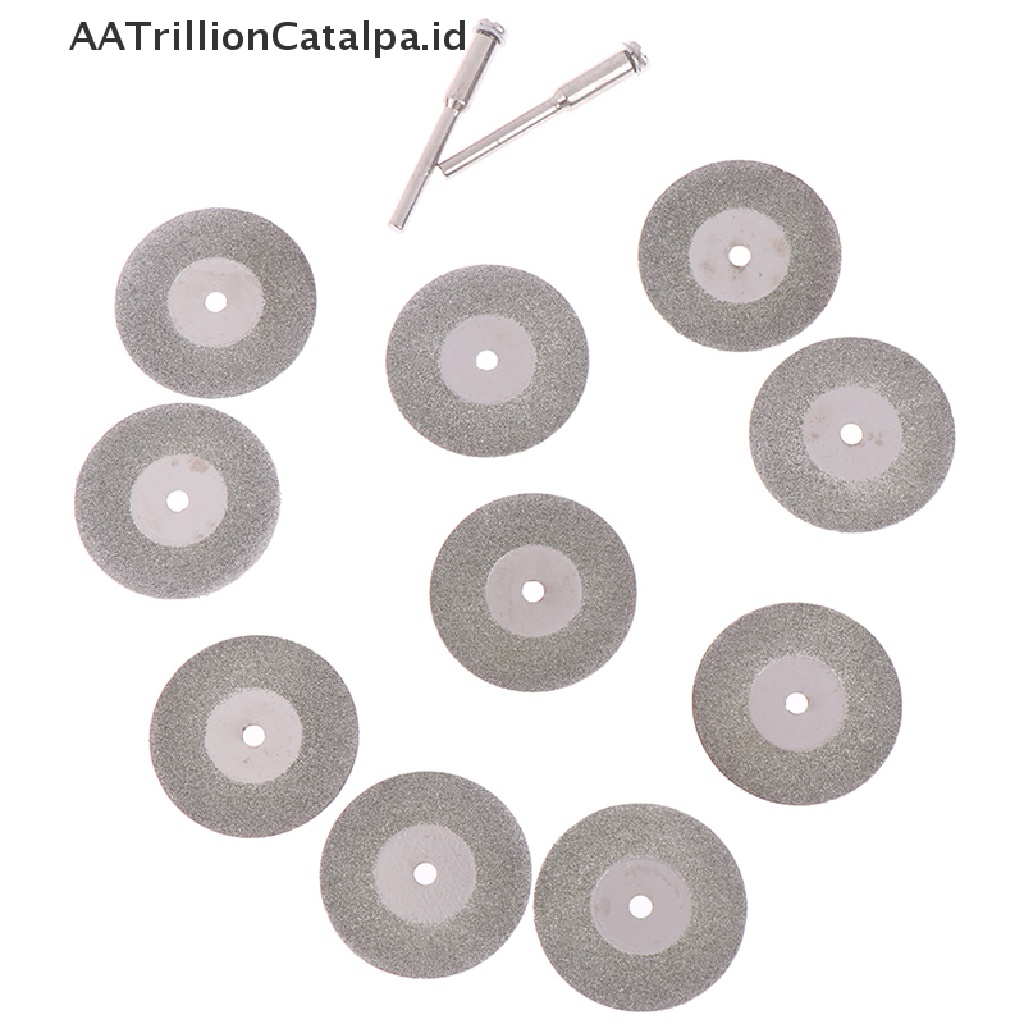 (AATrillionCatalpa) Mata Gergaji Potong Berlian Mini 30mm 22mm Untuk Bor Rotary Tool