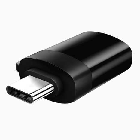 Adaptor Mini OTG Usb To Type C / USB Female to USB Type C OTG Adapter / USB Female To Type C Conventer Adaptor Micro Usb / USB Plug Socket Konektor Type C To Usb / Micro USB To Type C / HDMI Type C / OTG Tanpa Kabel Type C Konektor Murah Original