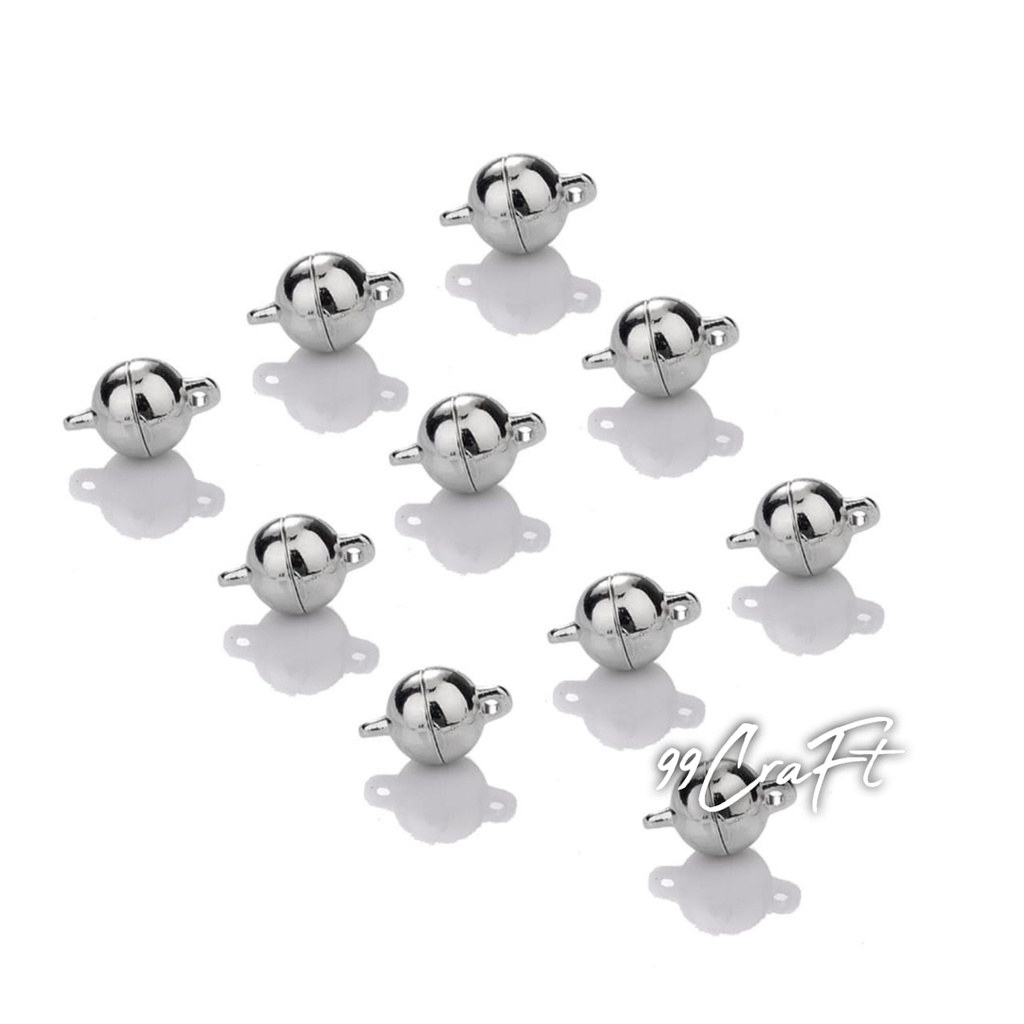 10pcs magnetic lobster clasp magnet gelang couple simple