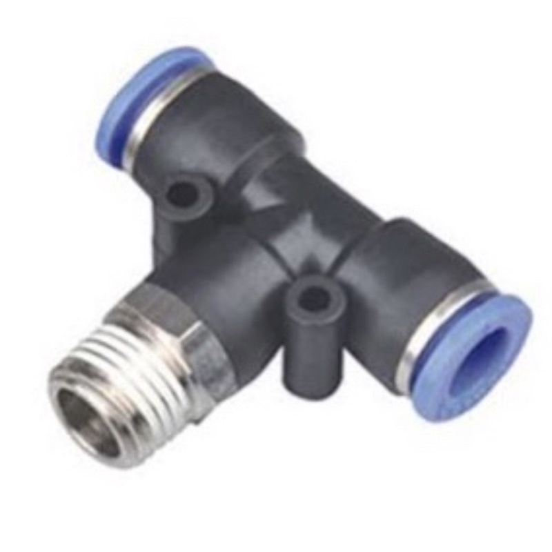 Pneumatic Fitting Tee APB 8-01 / 8mm-1/8&quot; inci