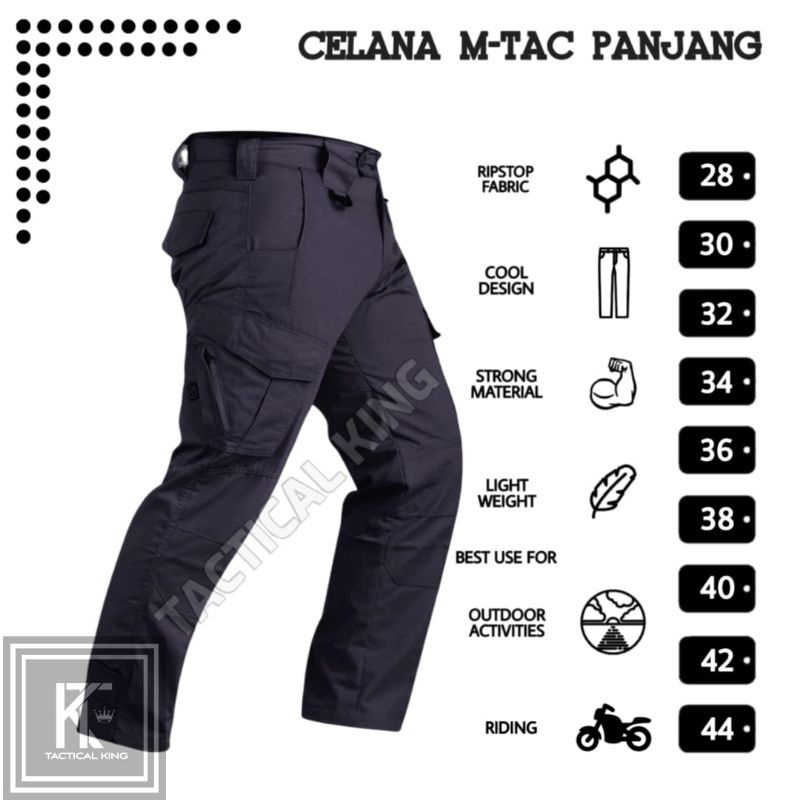 Celana Tactical M-TAC panjang Cargo