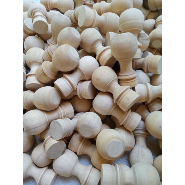 

gagang stempel polos putihan isi 50 pcs