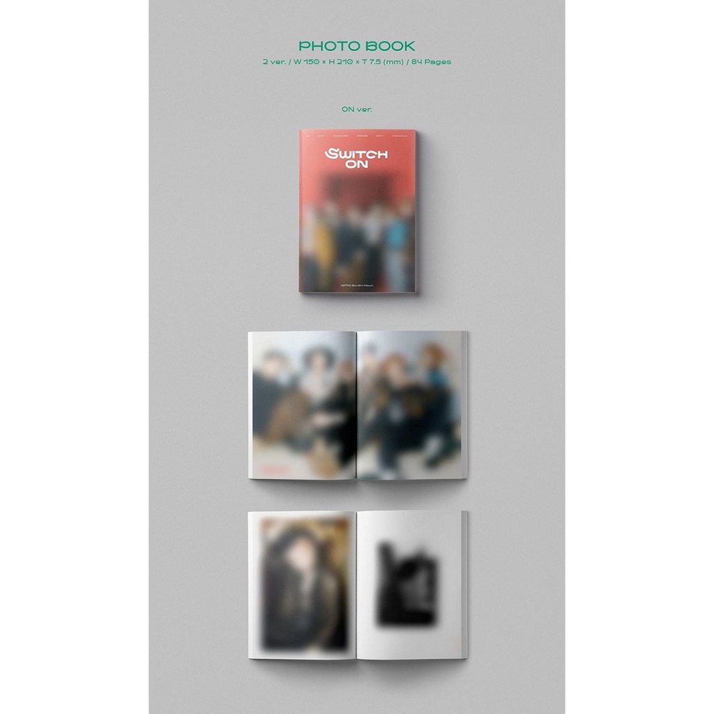 (Online Benefits) ASTRO 8th mini album SWITCH ON