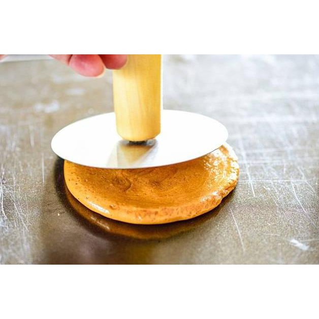 ALAT PRESS HOTTEOK ASLI KOREA / STAINLESS HOTTEOK HAND PRESSER Ready