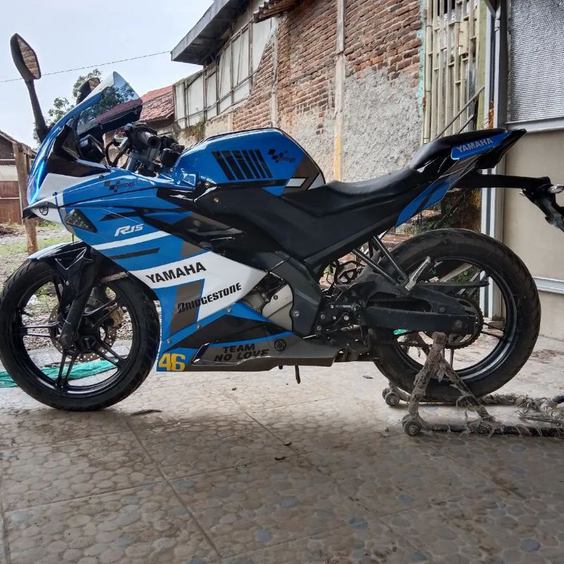 fairing full castom model r15v3 pnp ke vixion dan byson